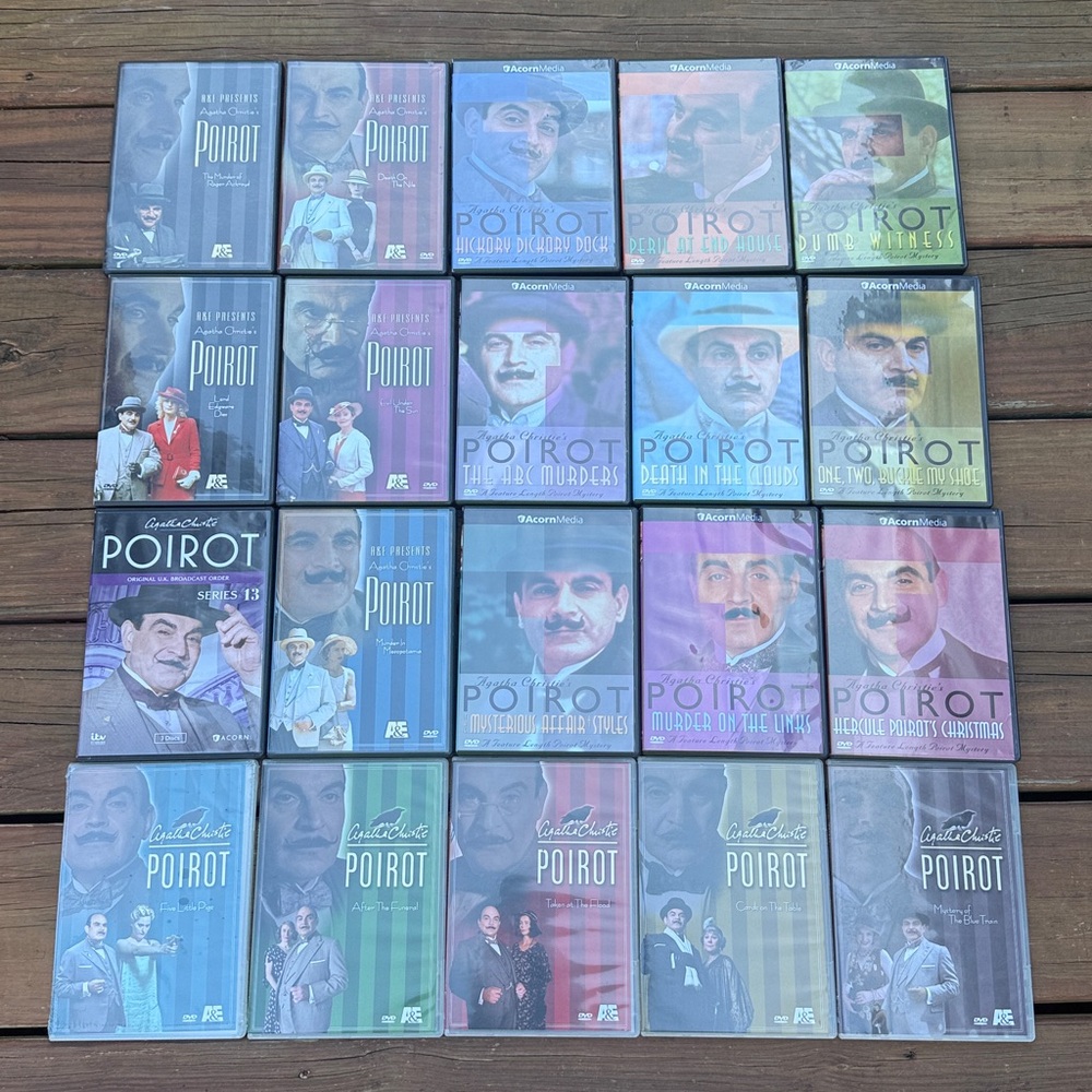Agatha Christie's Poirot Assorted DVD Collection